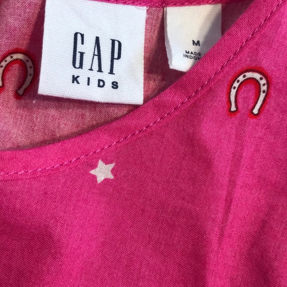 Gap Ruffle Peplum Print Top - Picture 3 of 9